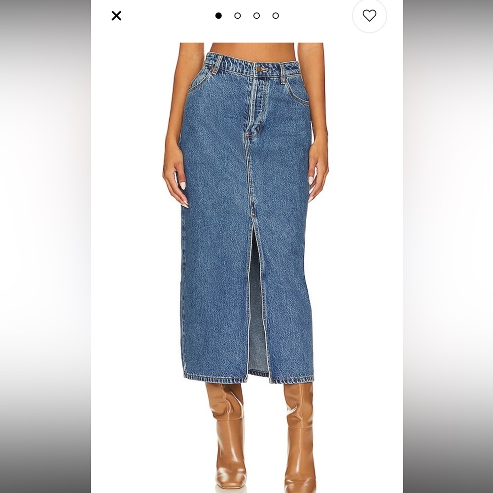 Rolla’s Chicago Blue Denim Skirt